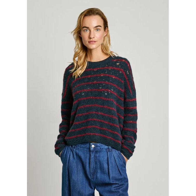 JERSEY DE PUNTO MUJER PEPE JEANS A RAYAS