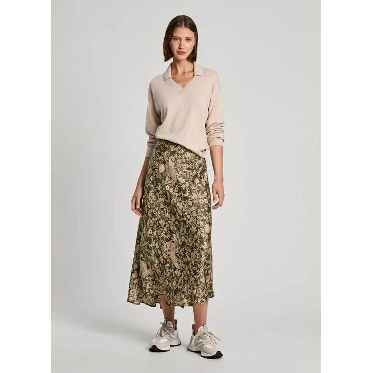 FALDA MIDI MUJER PEPE JEANS ESTAMPADO FLORAL