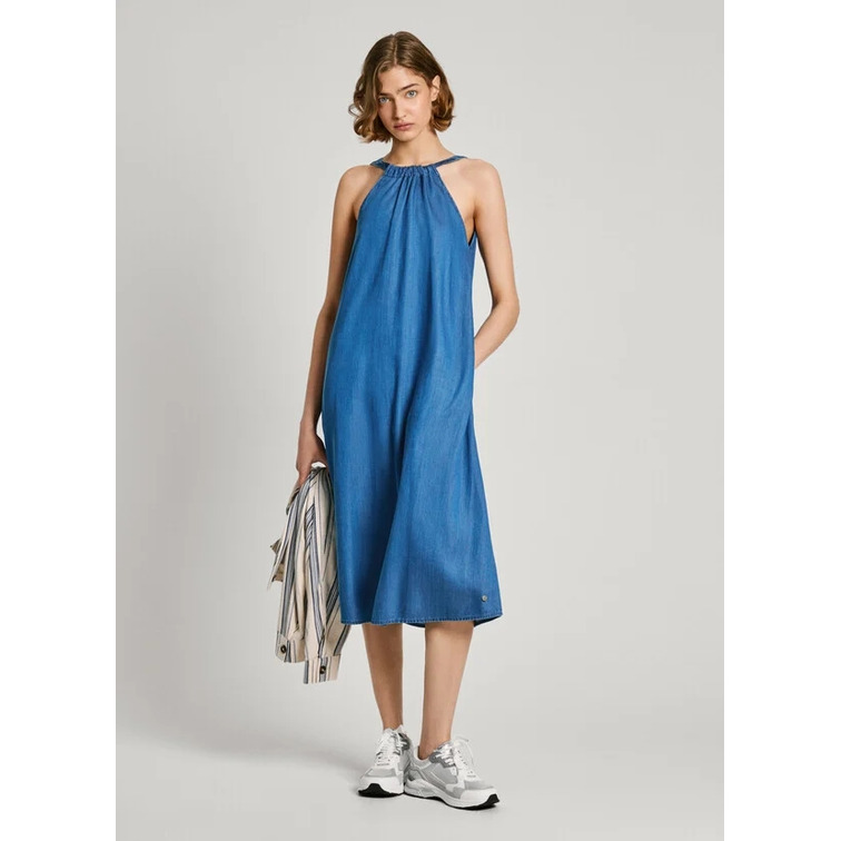 VESTIDO MIDI TIRANTES MUJER PEPE JEANS