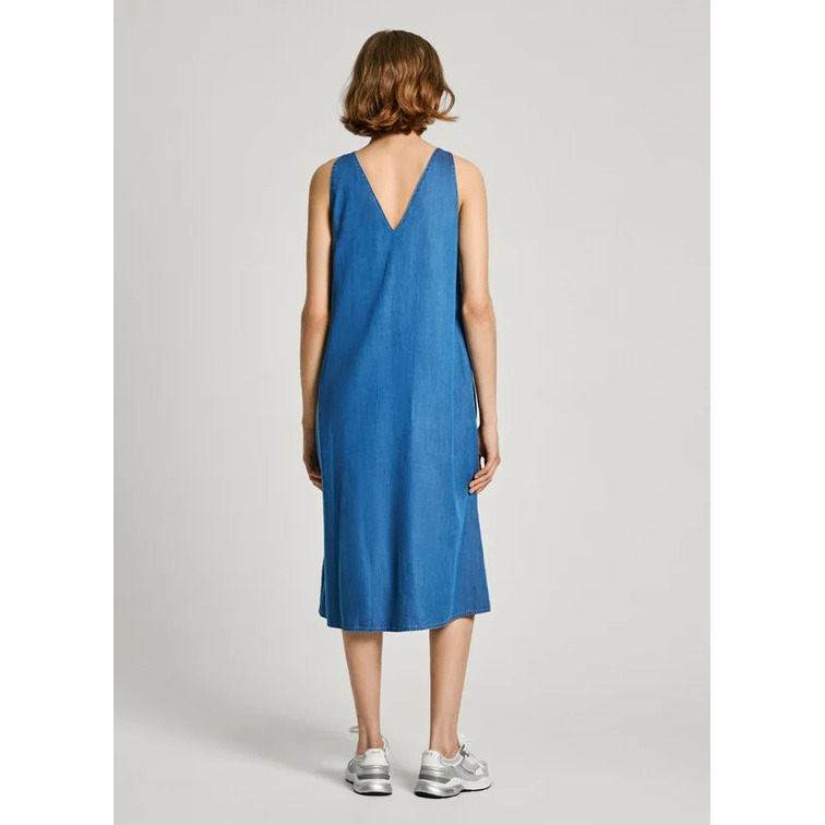 VESTIDO MIDI TIRANTES MUJER PEPE JEANS