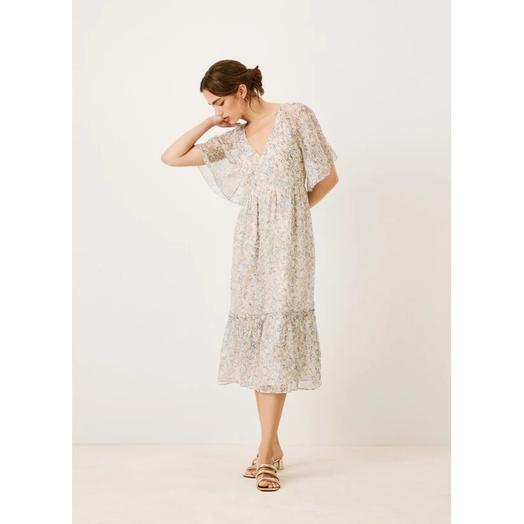 VESTIDO MIDI ESTAMPADO PAISLEY MUJER PEPE JEANS