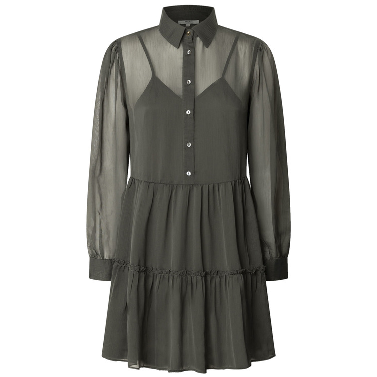 VESTIDO CORTO MUJER  PEPE JEANS MANGA LARGA