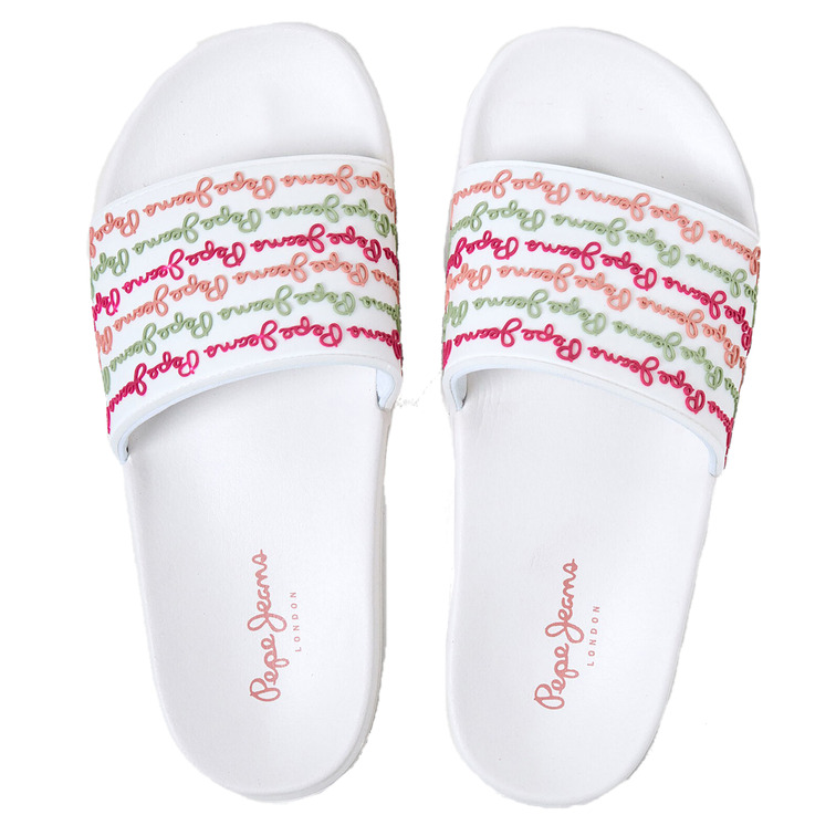 CHANCLAS CON LOGO MUJER PEPE JEANS SLIDER