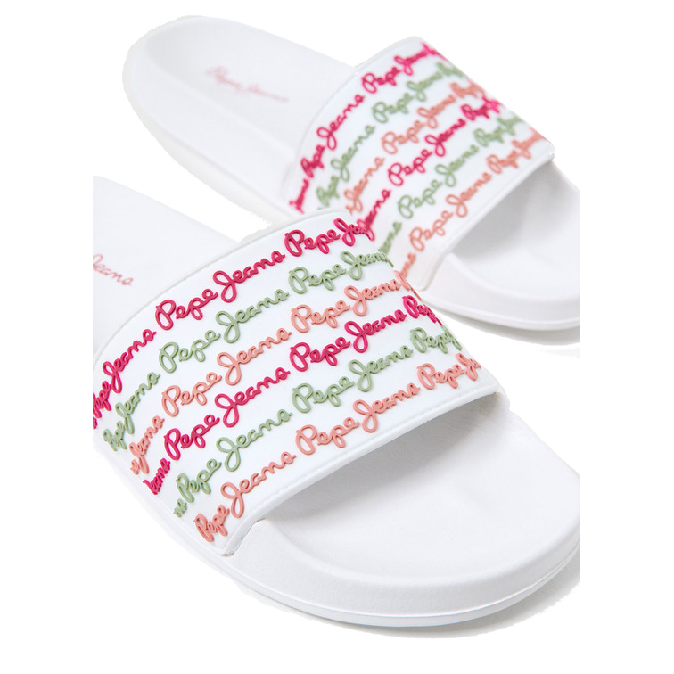 CHANCLAS CON LOGO MUJER PEPE JEANS SLIDER