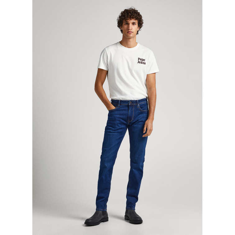 Pepe Jeans STANLEY - Vaqueros rectos - denim/azul claro 