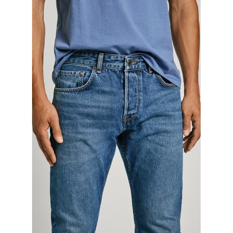 JEANS FIT TAPER Y TIRO REGULAR HOMBRE PEPE JEANS CALLEN