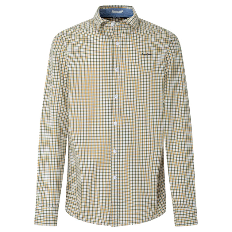 CAMISA DE ALGODÓN ELÁSTICO HOMBRE PEPE JEANS FLEETWOOD