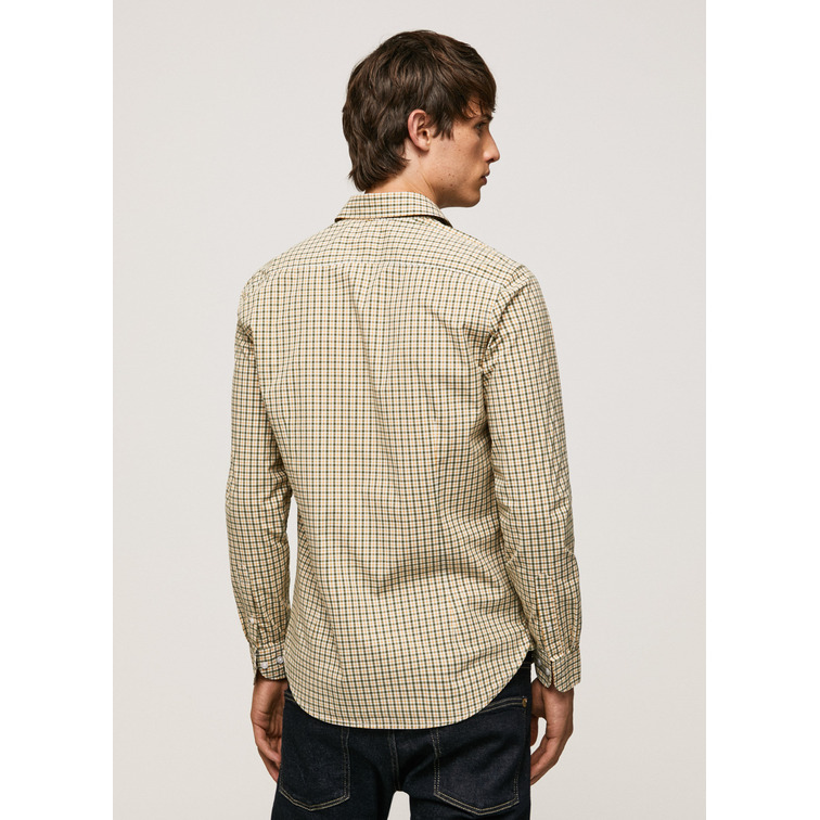 CAMISA DE ALGODÓN ELÁSTICO HOMBRE PEPE JEANS FLEETWOOD