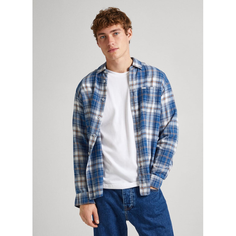 CAMISA CUADROS FIT REGULAR HOMBRE PEPE JEANS