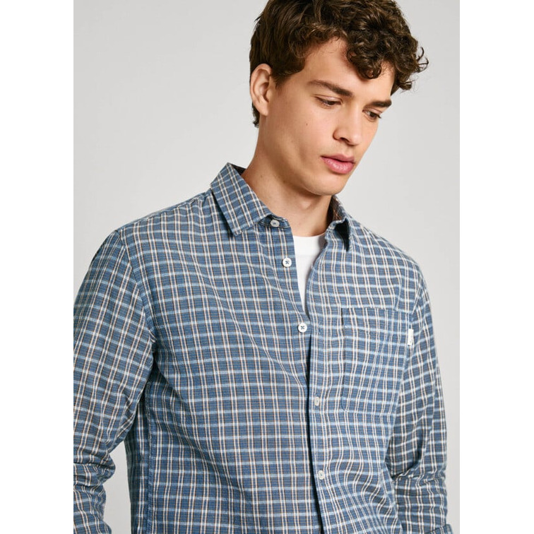 CAMISA CUADROS FIT REGULAR HOMBRE PEPE JEANS