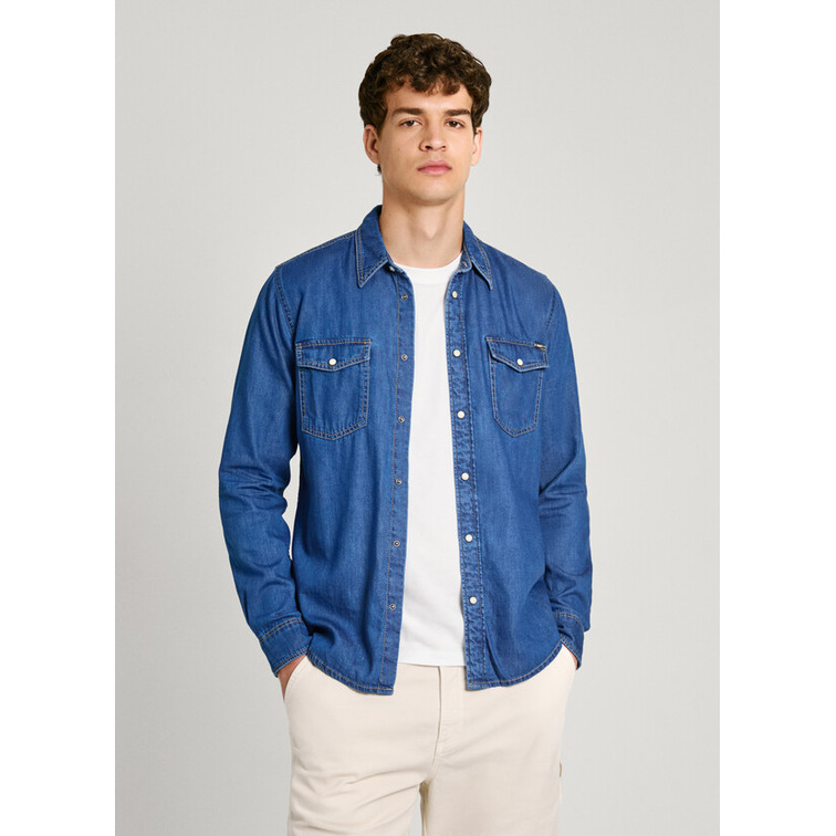 CAMISA DENIM FIT REGULAR HOMBRE PEPE JEANS