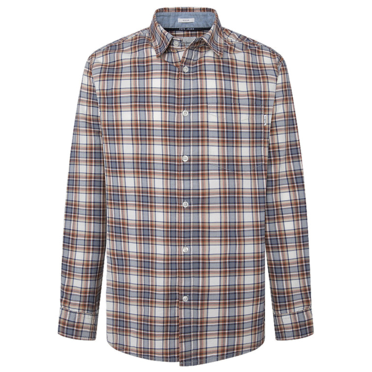 CAMISA DE CUADROS FIT REGULAR HOMBRE PEPE JEANS