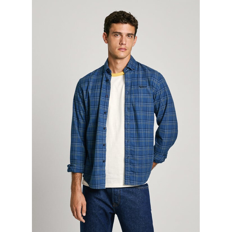 CAMISA HOMBRE PEPE JEANS DE CUADROS FIT REGULAR