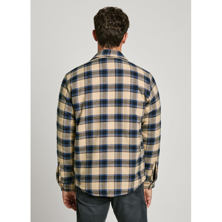 SOBRECAMISA HOMBRE PEPE JEANS DE CUADROS FIT REGULAR