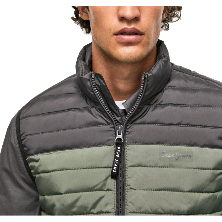 CHALECO ACOLCHADO COLORBLOCK HOMBRE PEPE JEANS CONNEL GILLET