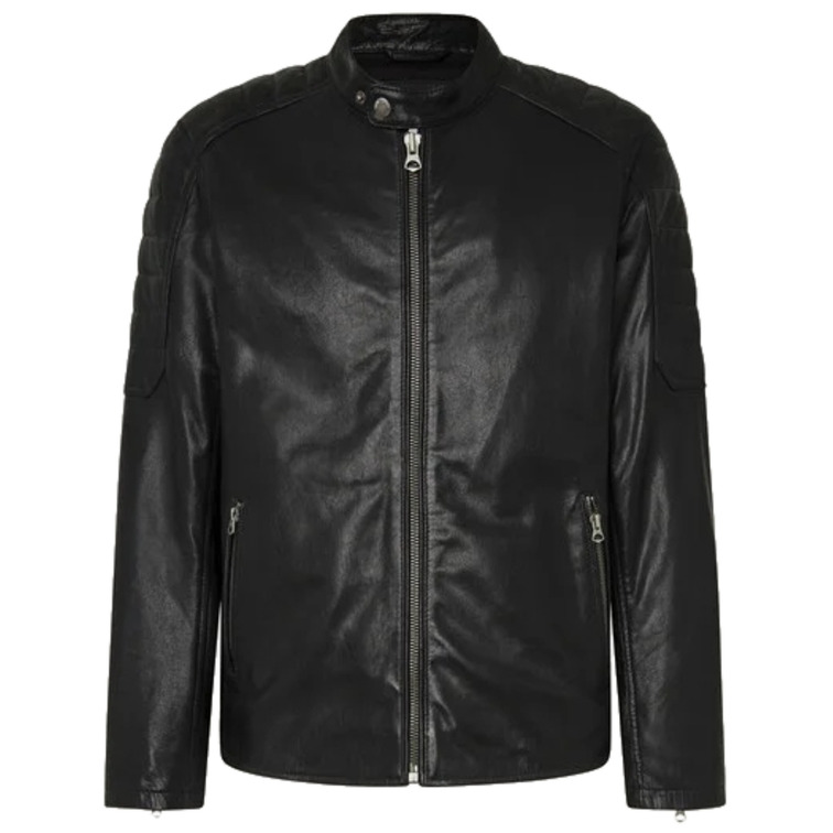 CAZADORA BIKER HOMBRE PEPE JEANS DE PIEL