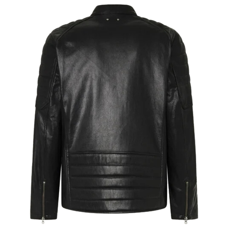 CAZADORA BIKER HOMBRE PEPE JEANS DE PIEL