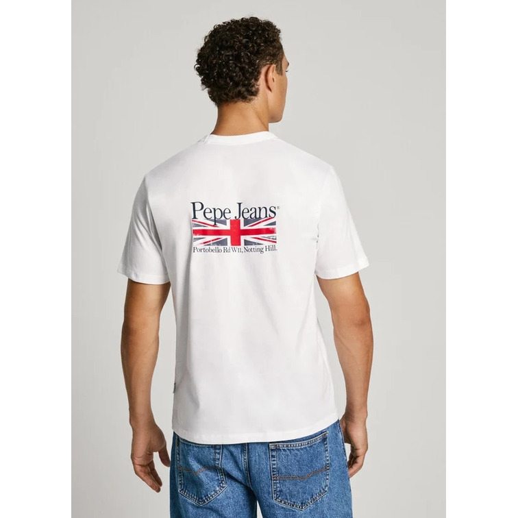 CAMISETA ESPALDA ESTAMPADA FIT REGULAR HOMBRE PEPE JEANS