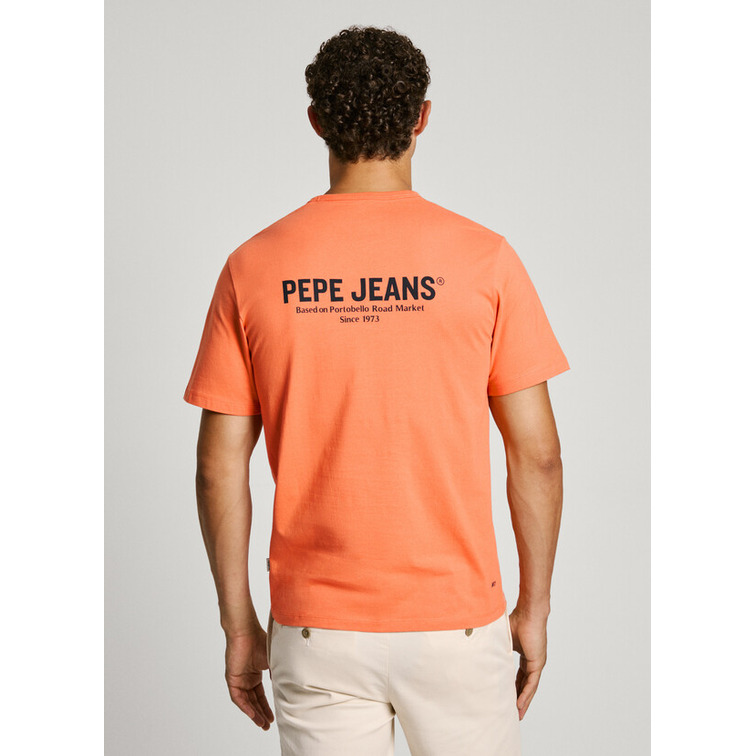 CAMISETA ESPALDA ESTAMPADA FIT REGULAR HOMBRE PEPE JEANS