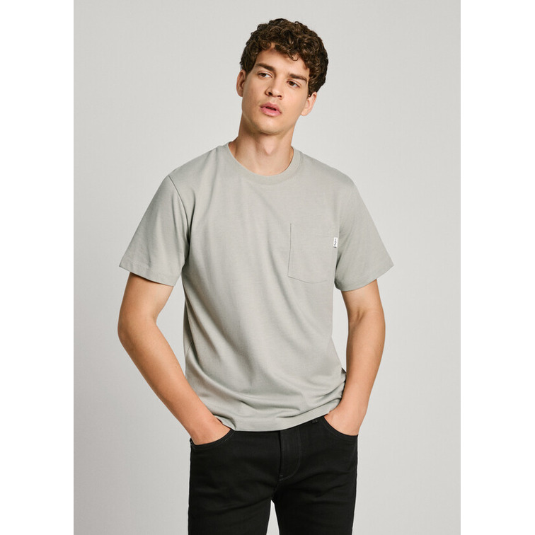 CAMISETA BOLSILLO FRONTAL FIT REGULAR HOMBRE PEPE JEANS