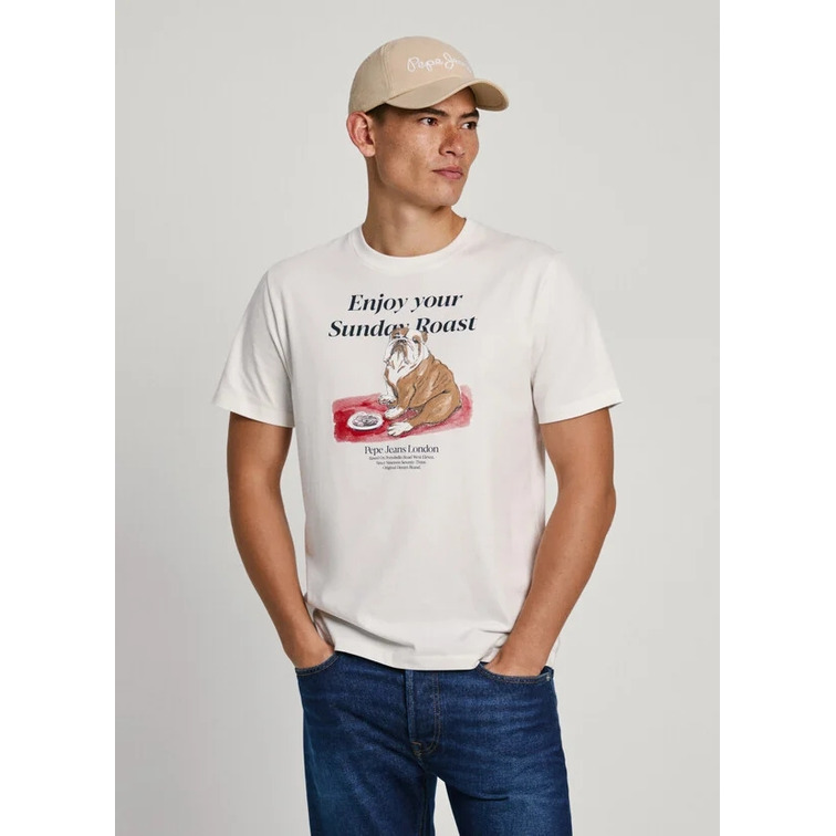 CAMISETA ESTAMPADA FIT REGULAR HOMBRE PEPE JEANS