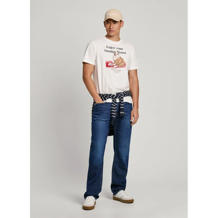 CAMISETA ESTAMPADA FIT REGULAR HOMBRE PEPE JEANS