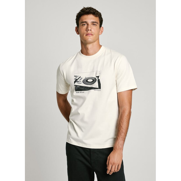 CAMISETA ESTAMPADA HOMBRE PEPE JEANS FIT REGULAR