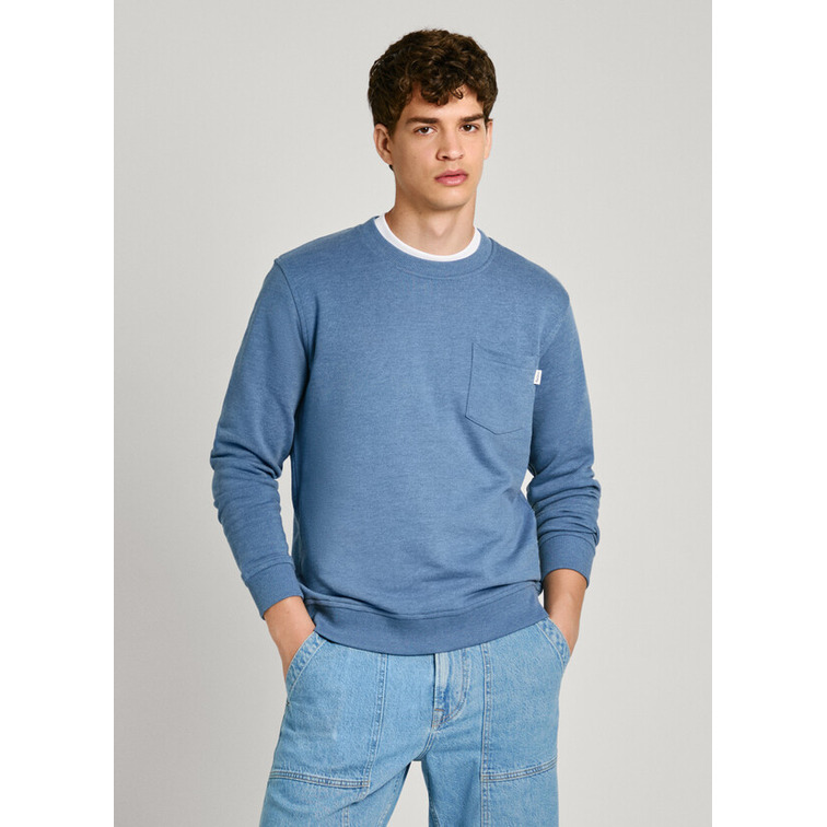 SUDADERA CUELLO REDONDO CON BOLSILLO HOMBRE PEPE JEANS