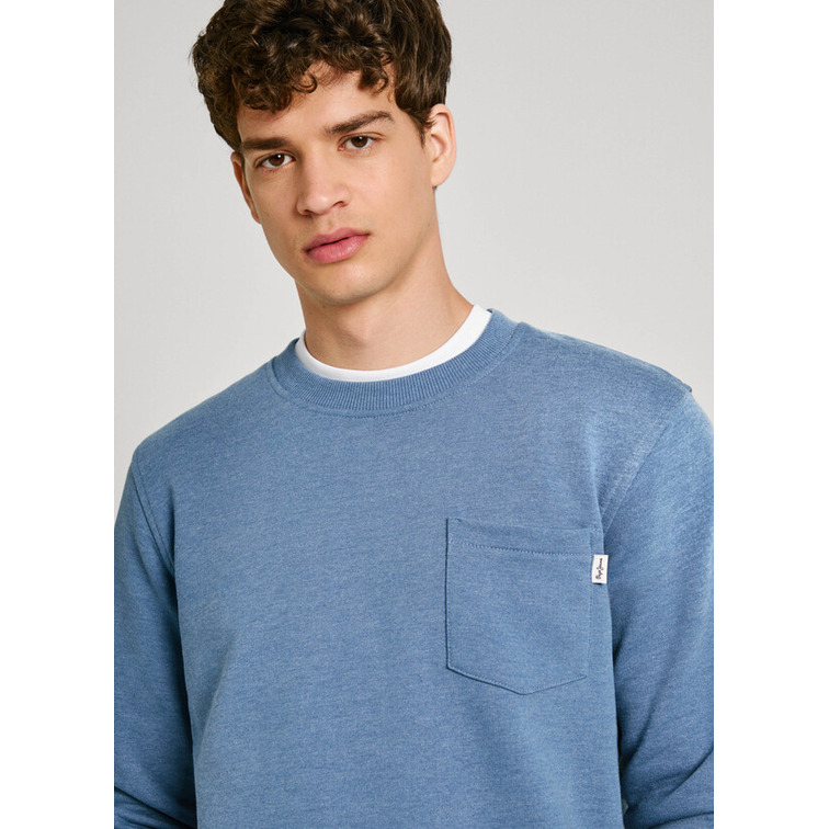 SUDADERA CUELLO REDONDO CON BOLSILLO HOMBRE PEPE JEANS