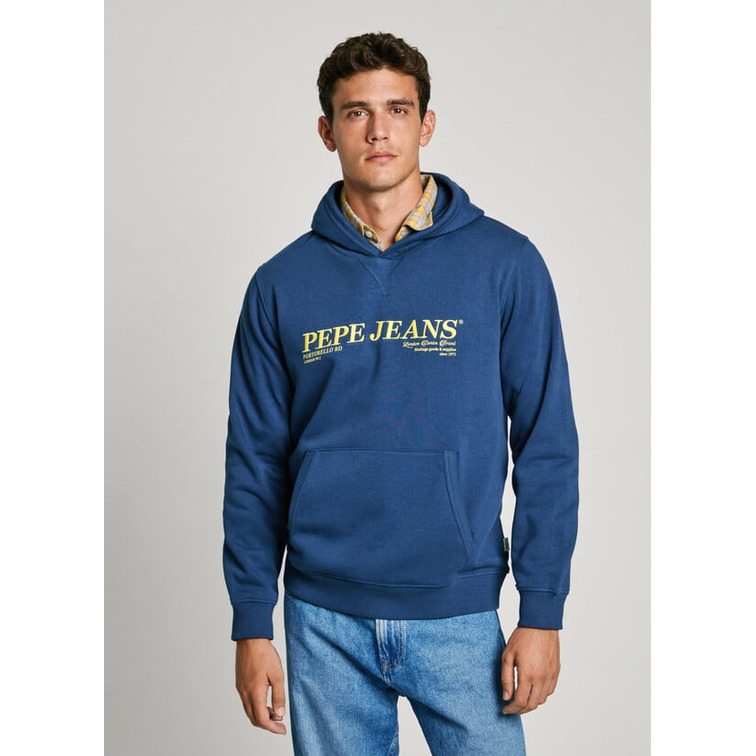 SUDADERA CON CAPUCHA HOMBRE PEPE JEANS FIT REGULAR