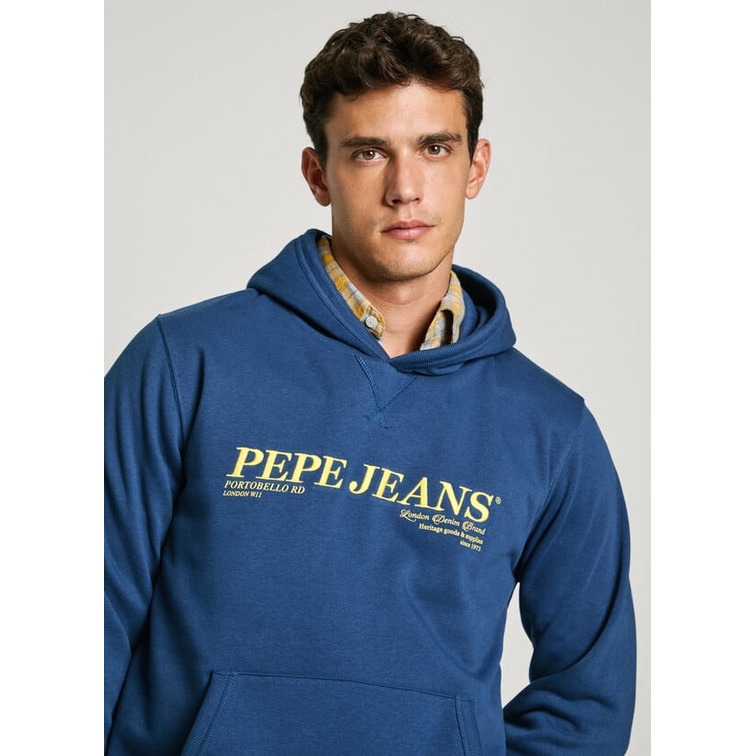 SUDADERA CON CAPUCHA HOMBRE PEPE JEANS FIT REGULAR