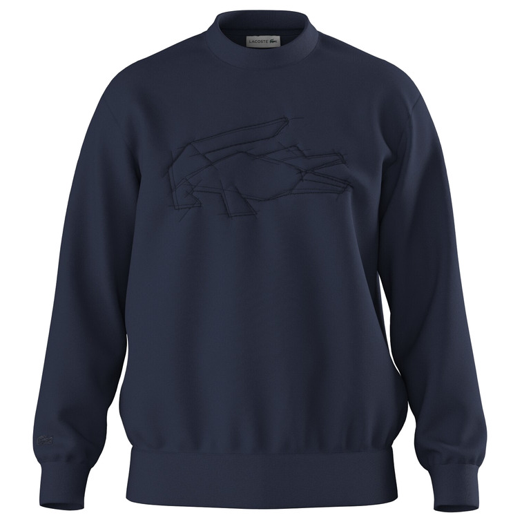 SUDADERA HOMBRE LACOSTE COCODRILO BORDADO