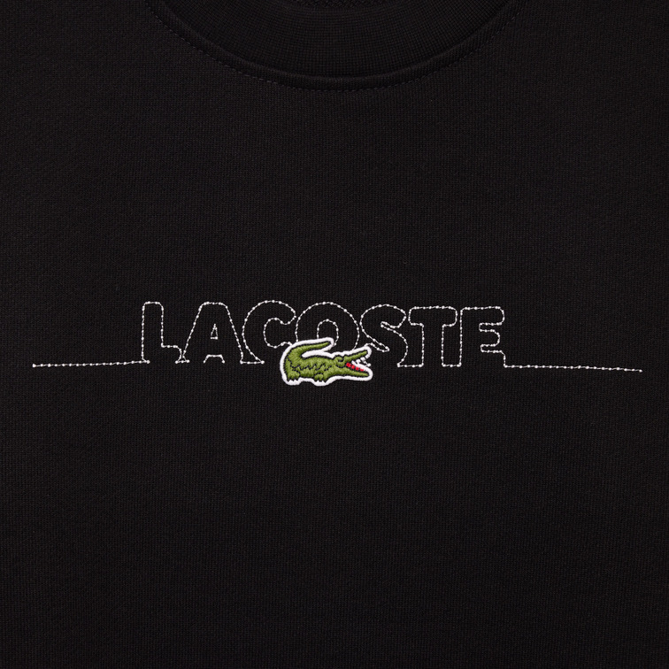 SUDADERA HOMBRE LACOSTE FIT HOLGADO DE FABRICACIÓN FRANCESA