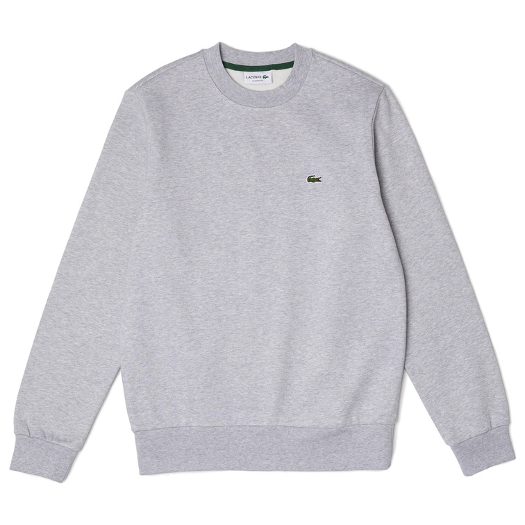 SUDADERA EN ALGODÓN ECOLÓGICO CEPILLADO HOMBRE LACOSTE