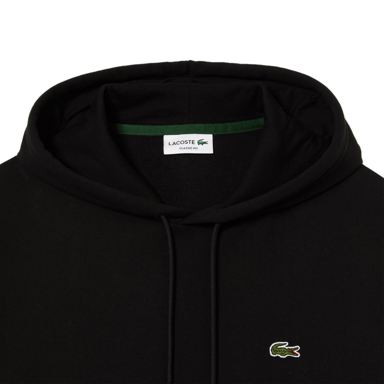 SUDADERA EN ALGODÓN ECOLÓGICO CON CAPUCHA HOMBRE LACOSTE