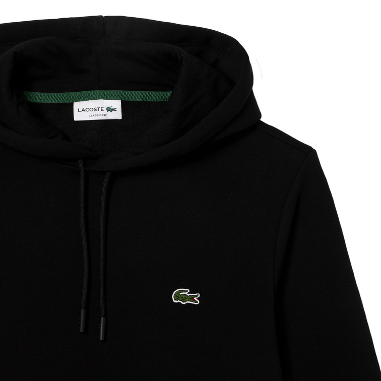 SUDADERA EN ALGODÓN ECOLÓGICO CON CAPUCHA HOMBRE LACOSTE