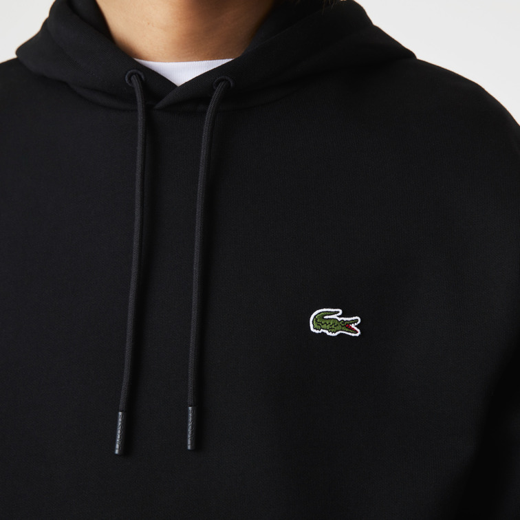 SUDADERA EN ALGODÓN ECOLÓGICO CON CAPUCHA HOMBRE LACOSTE