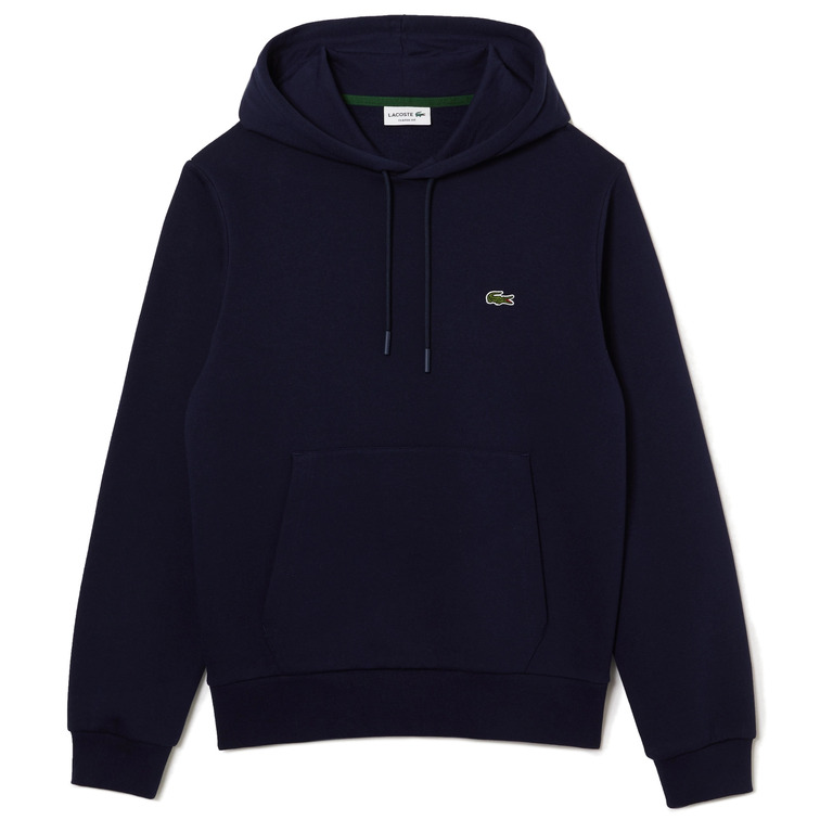 SUDADERA EN ALGODÓN ECOLÓGICO CON CAPUCHA HOMBRE LACOSTE