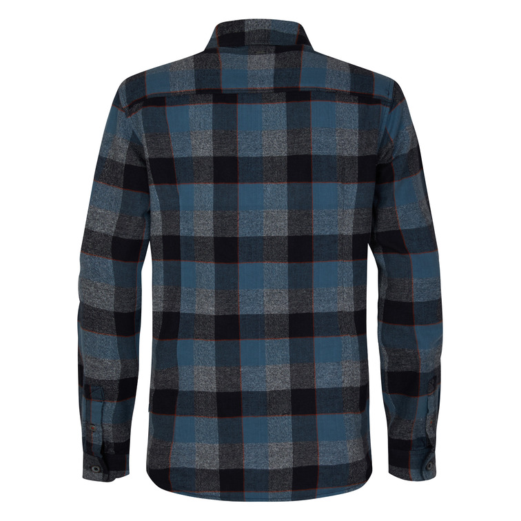 CAMISA HOMBRE  PETROL MEN SHIRT LONG SLEEVE CHECK