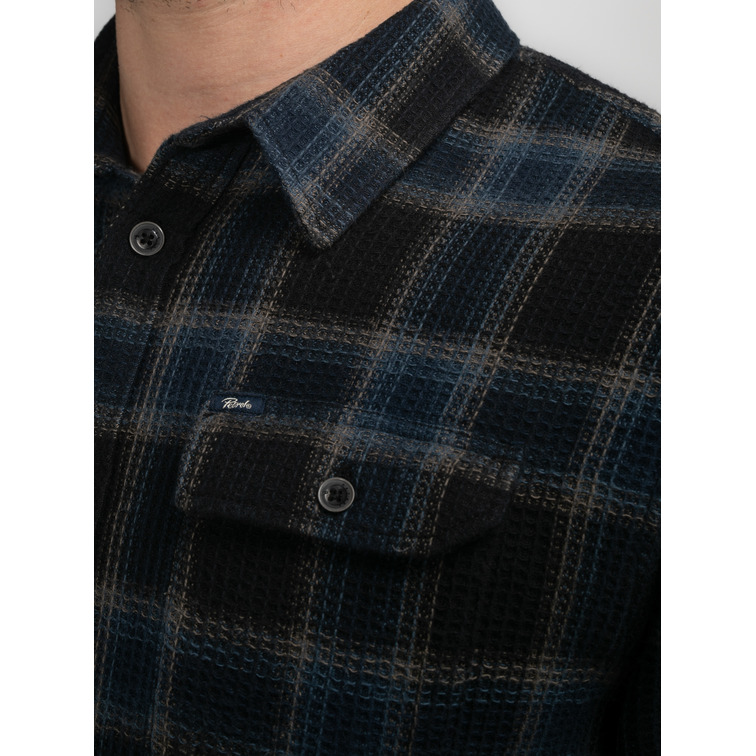 CAMISA HOMBRE PETROL INDUSTRIES ESTAMPADO CUADROS