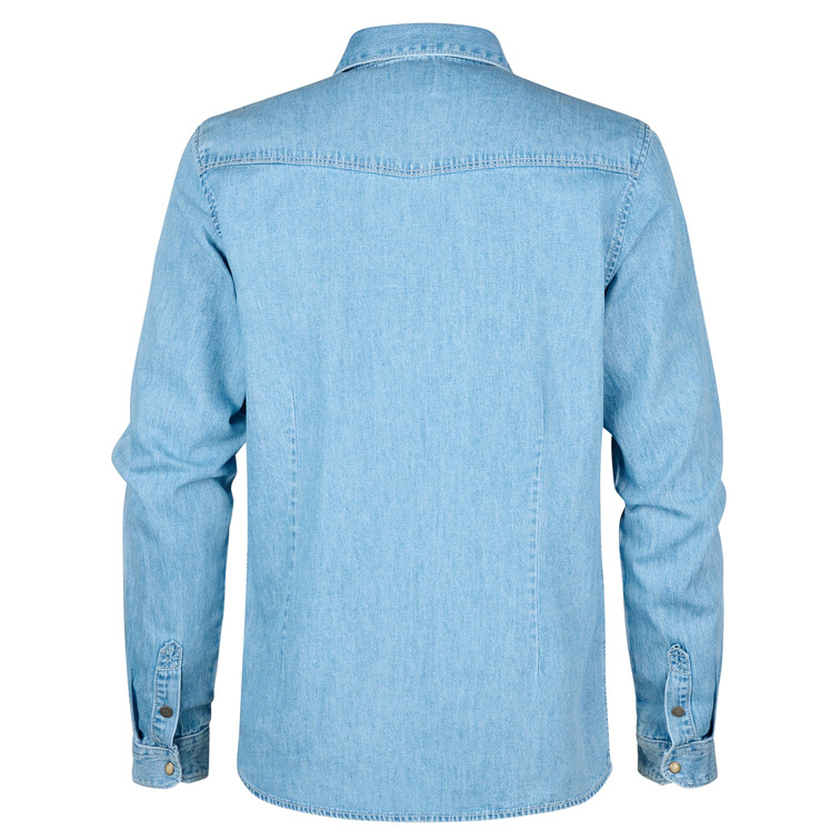 CAMISA HOMBRE  PETROL INDUSTRIES MEN SHIRT LONG SLEEVE DENIM