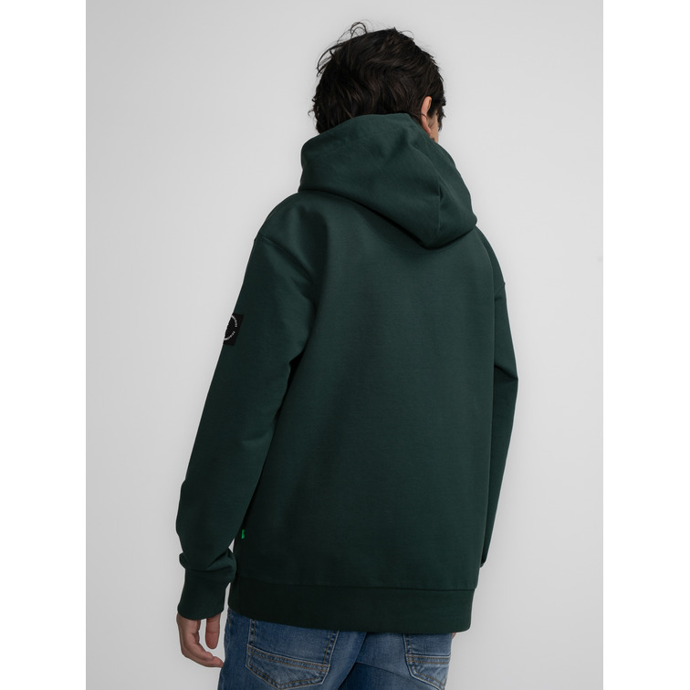 SUDADERA NIÑO  PETROL BOYS SWEATER HOODED