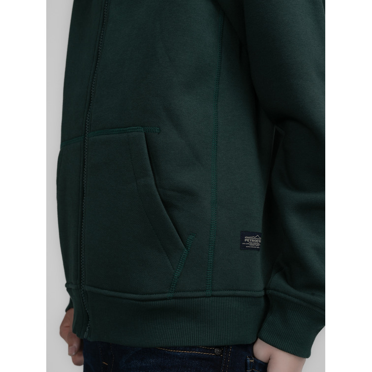 SUDADERA NIÑO  PETROL BOYS SWEATER HOODED ZIP