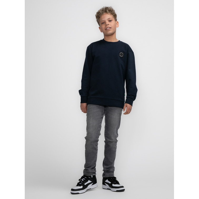 SUDADERA NIÑO  PETROL BOYS SWEATER ROUND NECK