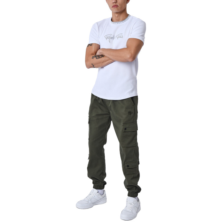 PANTALON CARGO UNISEX PROJECT X PARIS MULTIBOLSILLOS CINTURA ELÁSTICA