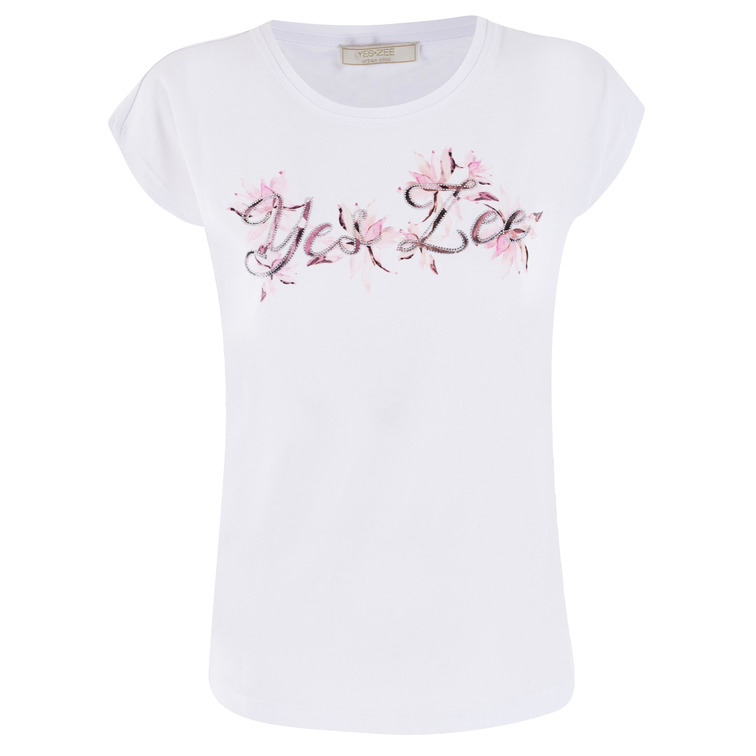 MUJER T-SHIRT DONNA MORBIDA, GIROCOL 2442