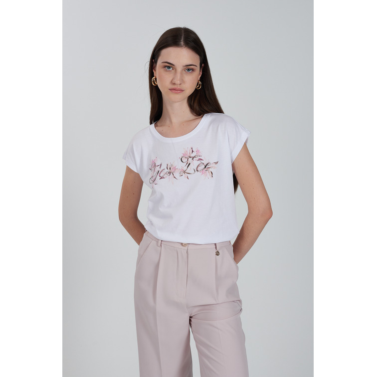 MUJER T-SHIRT DONNA MORBIDA, GIROCOL 2442