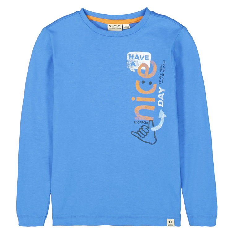 CAMISETA NIÑO  GARCIA T45600_BOYS T-SHIRT LS