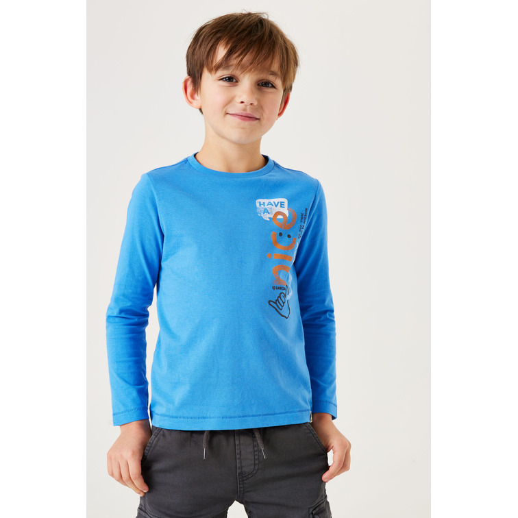 CAMISETA NIÑO  GARCIA T45600_BOYS T-SHIRT LS