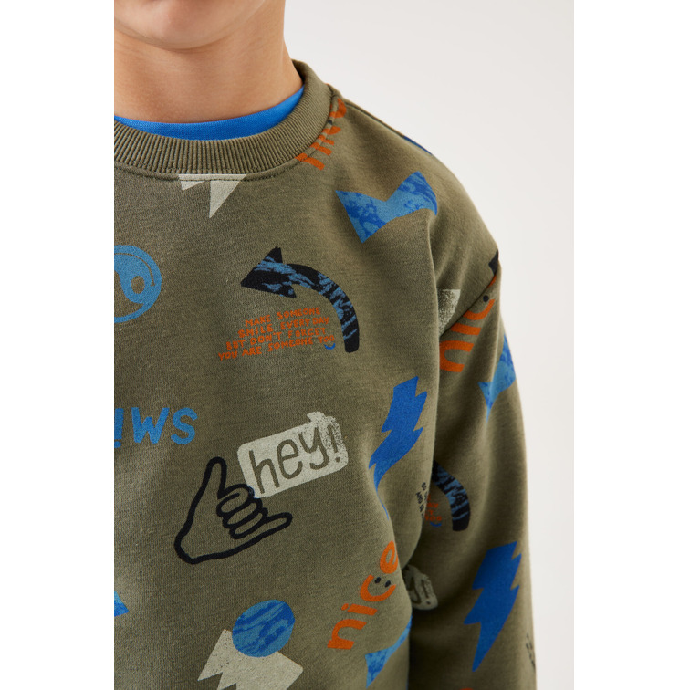 SUDADERA NIÑO  GARCIA T45660_BOYS SWEAT